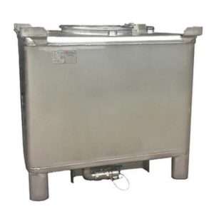 1000 Liter Stainless Steel IBC Tanks - Flowbins Hub