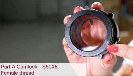 Camlock s60x6 Female Thread For IBC Tanks - Flowbins Hub